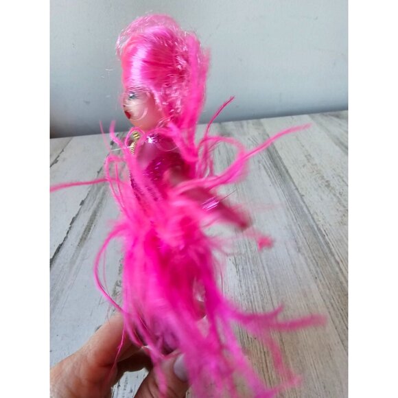 Katherine's collection pink lady icicle ornament fancy evening Xmas tree glass - Picture 3 of 10